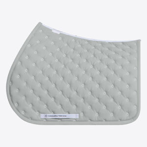 Quilted Design Micro Logo Jumping Saddle Pad with Earnet