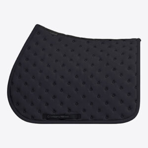 Quilted Design Micro Logo Jumping Saddle Pad with Earnet
