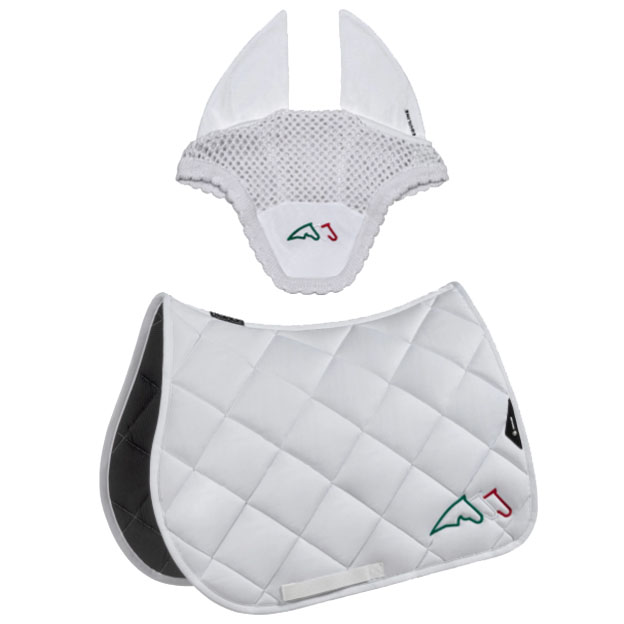 Rombo Saddle Pad & Earnet Set