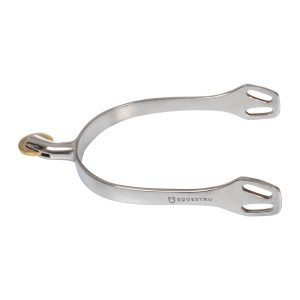 Spurs With Horizontal Brass Rowel - 25mm