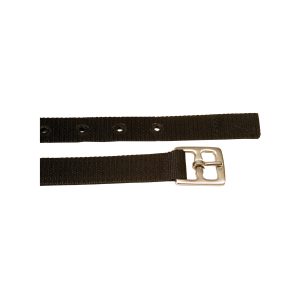 Schooling Brown Nylon Stirrup Strap