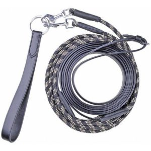 Draw Reins in Rope and Leather