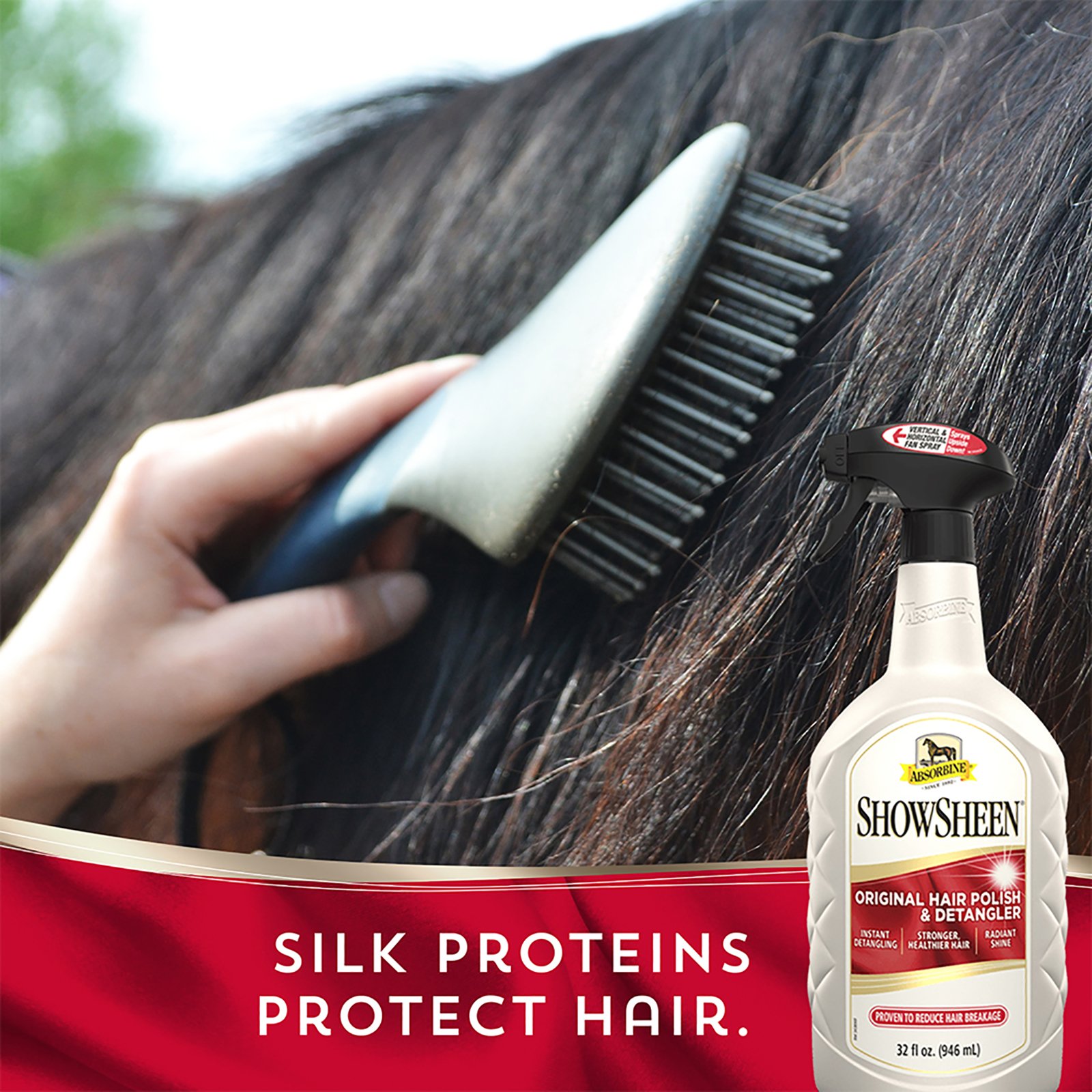 ShowSheen® Hair Polish & Detangler 950ml Spray - Image 4