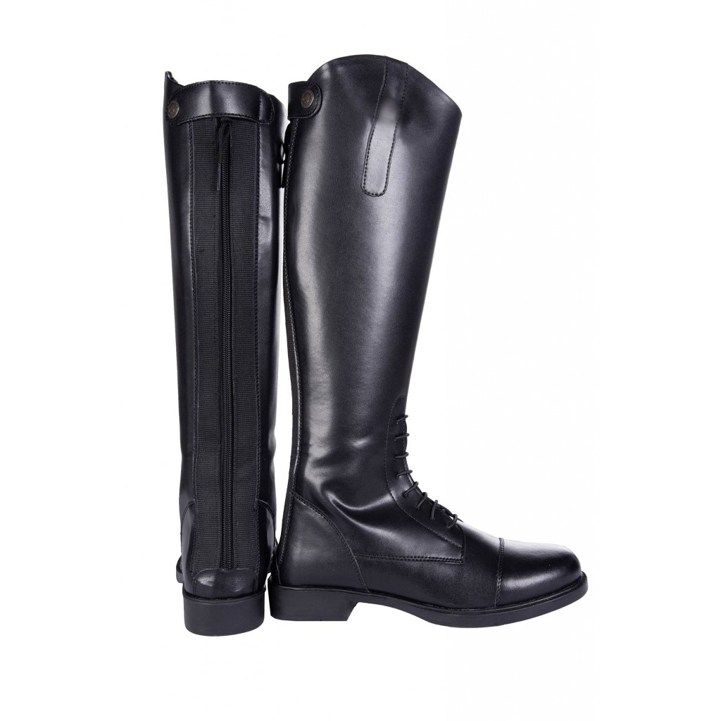 Synthetic Leather Riding Boots - Image 2