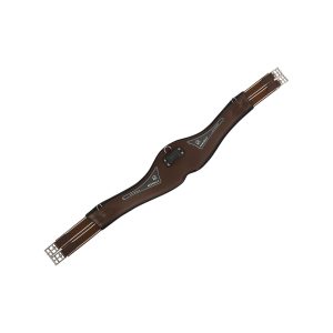 Anatomical Girth in Gel and PVC w/ Stainless Steel Buckles