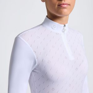 Girl's L/S Jacquard Jersey Competition Shirt