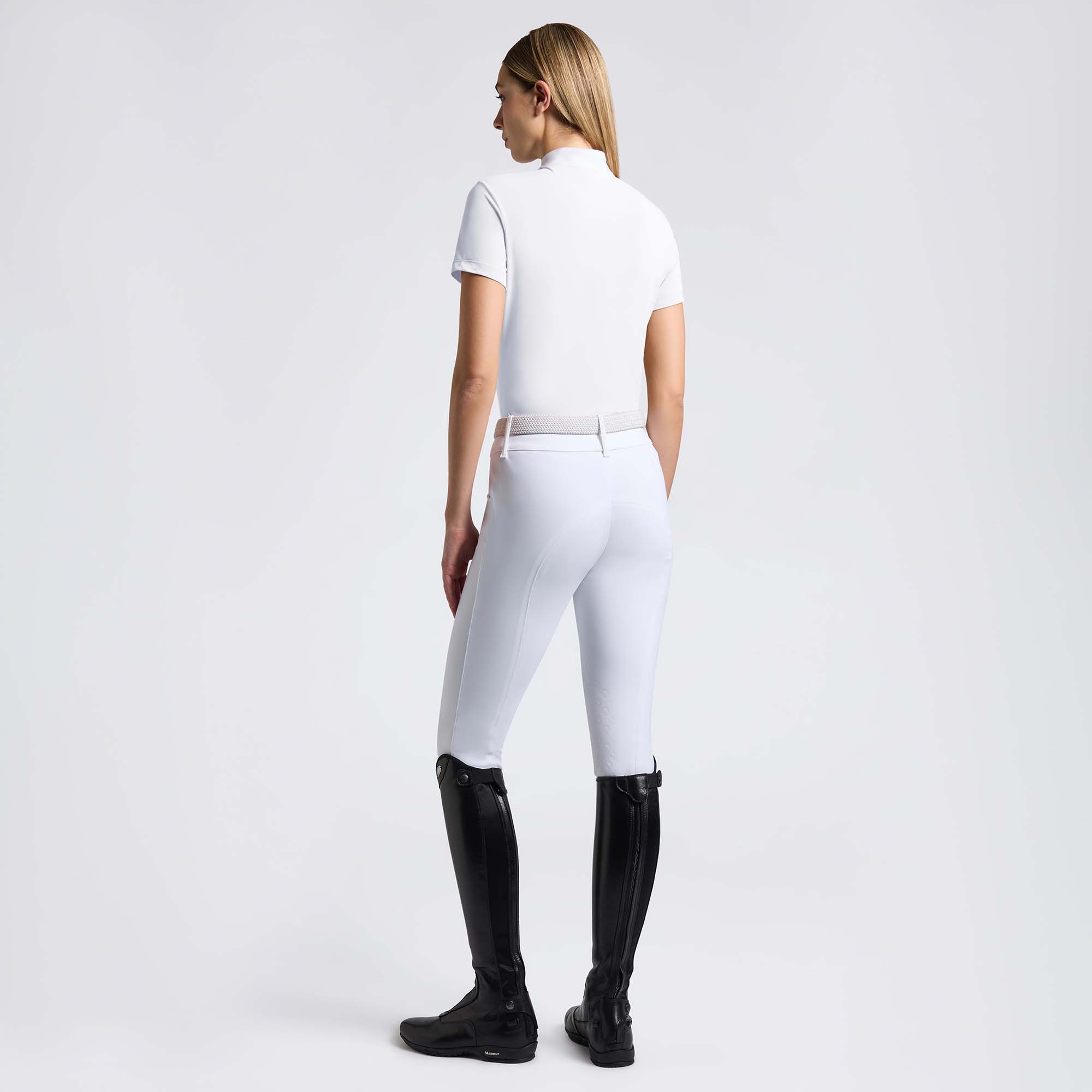 Women's Piquet with Zip Competition Shirt - Image 5