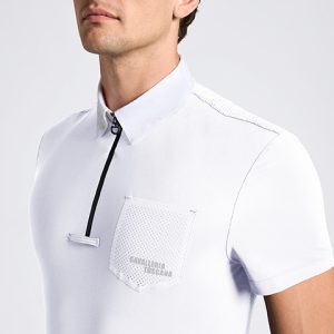 Competition Shirt with Perforated Pocket