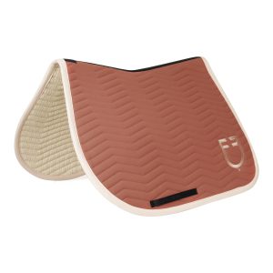 Equestro Wave Quilting Saddle Pad + Earnet