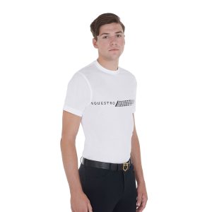 Men's Slim Fit T-shirt with Logo Printing - S