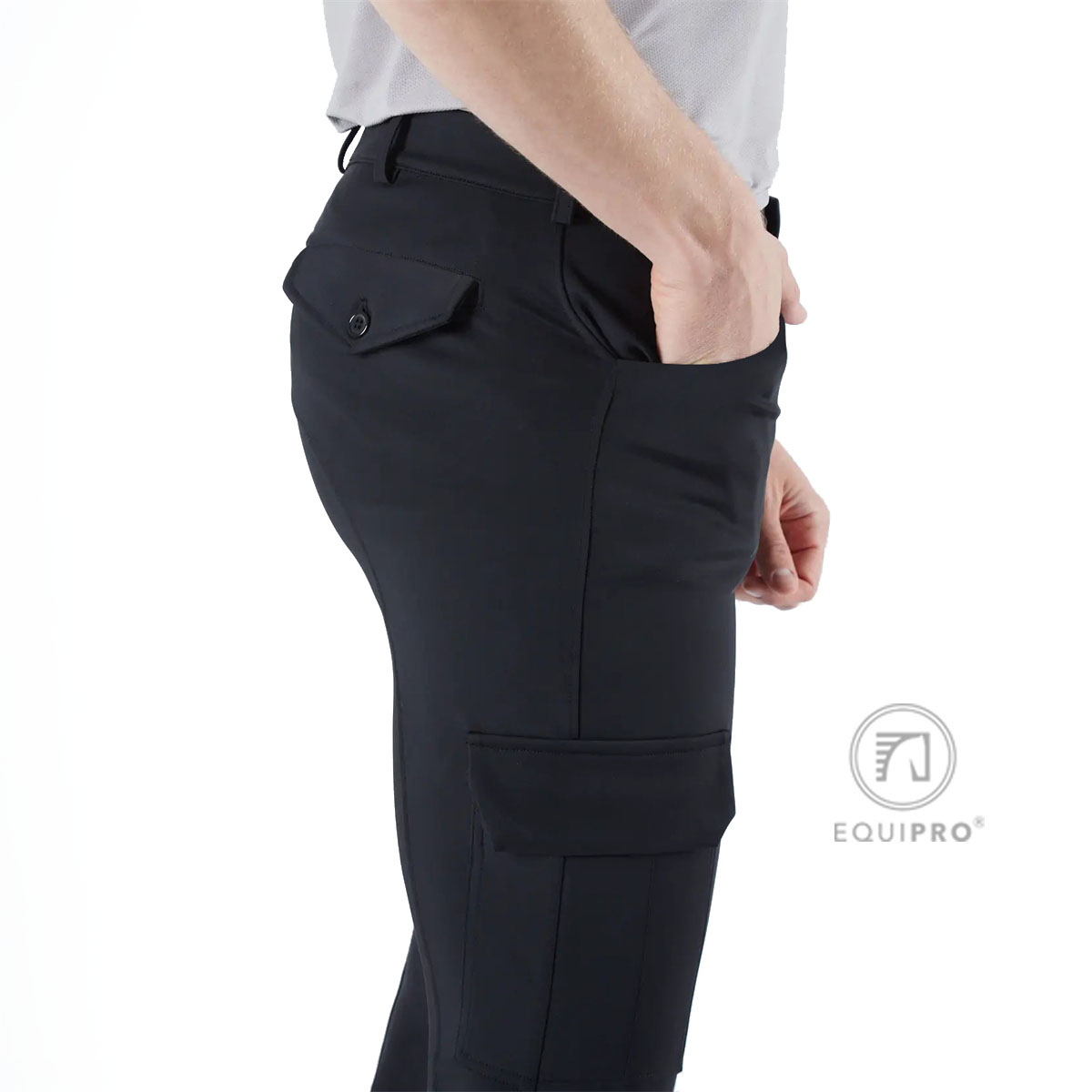 Kevin Men's Cargo Knee Grip Breeches - Image 3