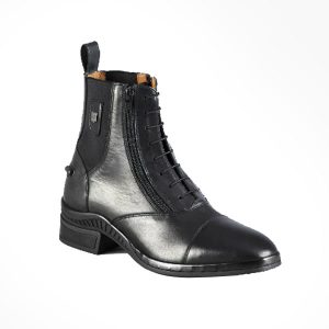 Ladies Lux Leather Paddock Boot