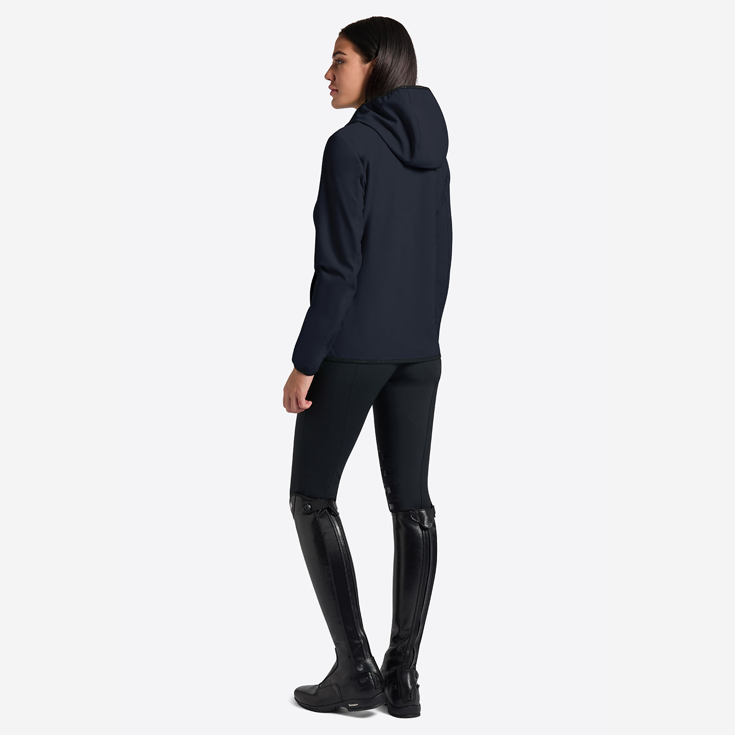 Rider's Gene Women's Hooded Zip Softshell Jacket - Image 2