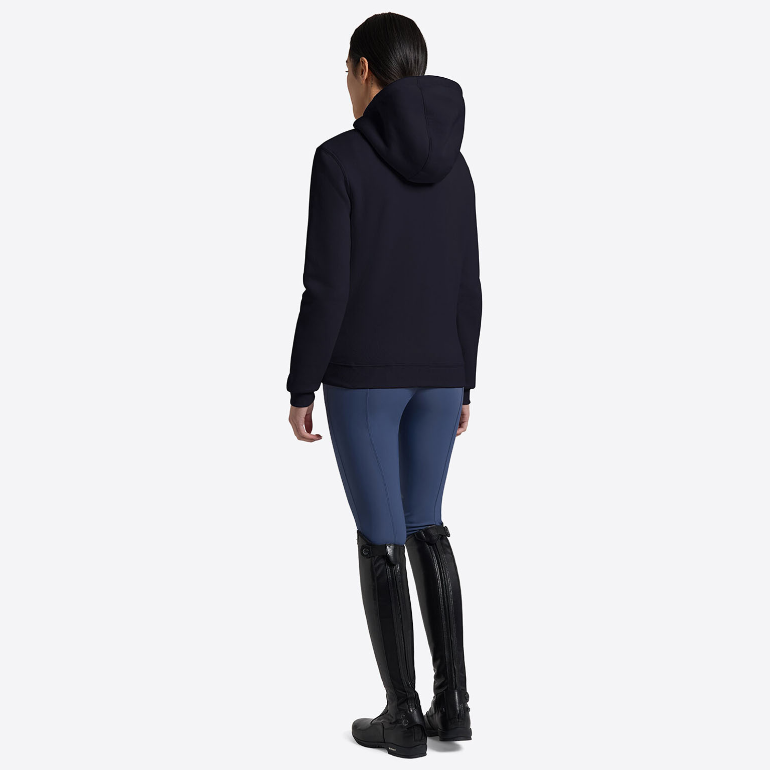 Women's Cotton Zip Hoodie - S - Image 2