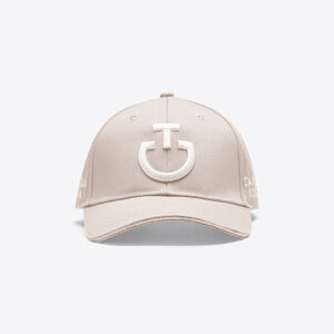 Cotton Baseball Cap with Embroidered Logo
