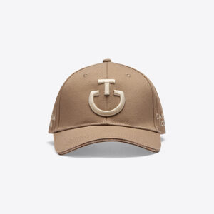 Cotton Baseball Cap with Embroidered Logo