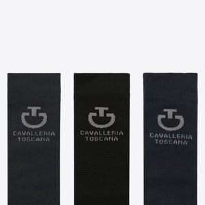 Jacquard CT Logo 3 Pack Socks - Trecolori