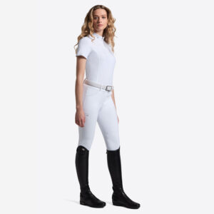 Women's Short Sleeve Riding Shirt with Inserts