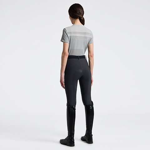 Women's Perforated T-shirt with Inserts - Image 3