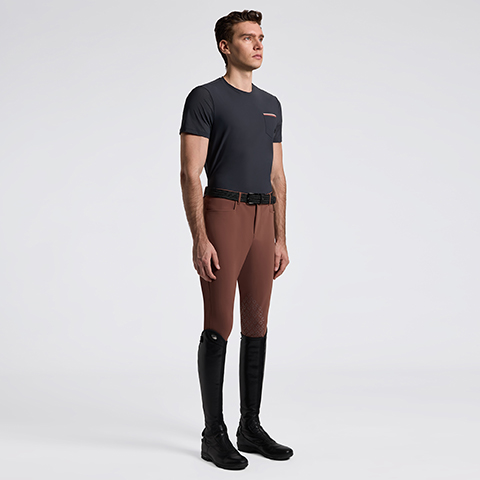 Men's T-shirt in Jersey with Pockets