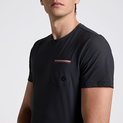 Men's T-shirt in Jersey with Pockets - Image 5