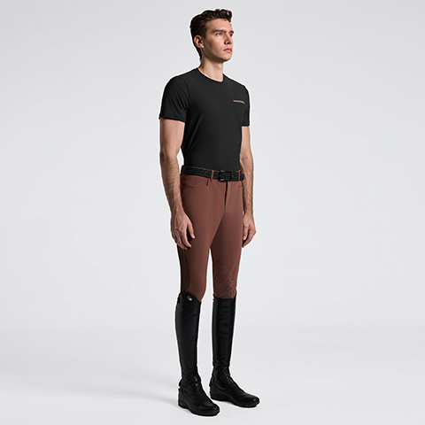 Men's T-shirt in Jersey with Pockets - Image 2