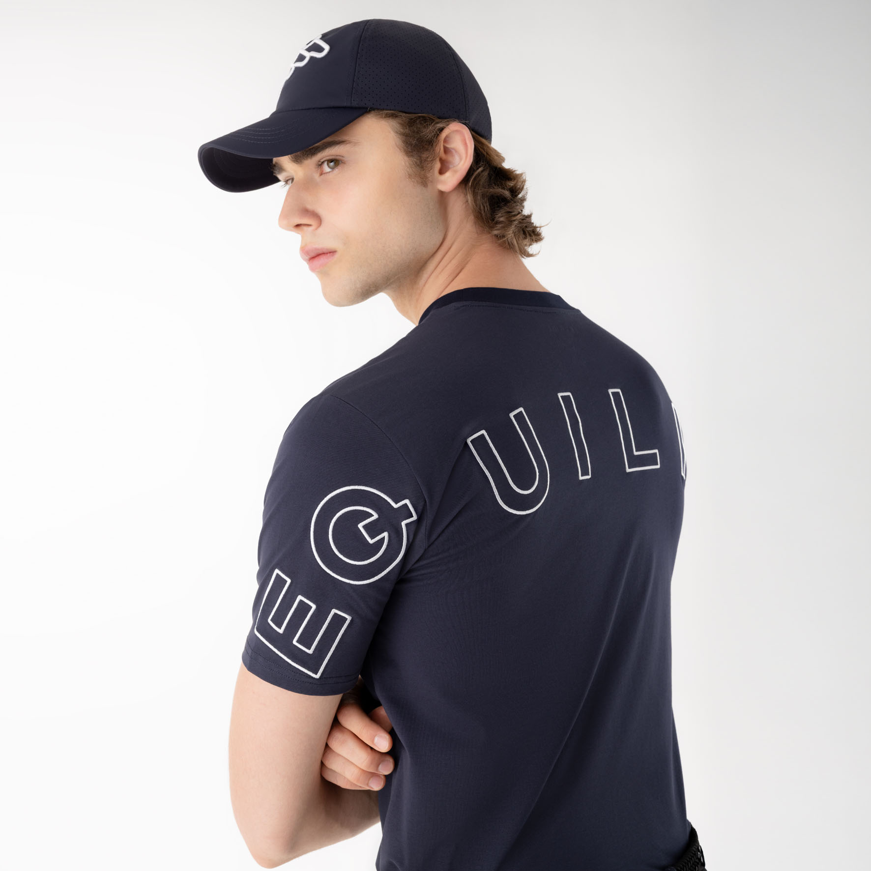 Carge Men's Cotton T-shirt with Back Embroidery - Image 5