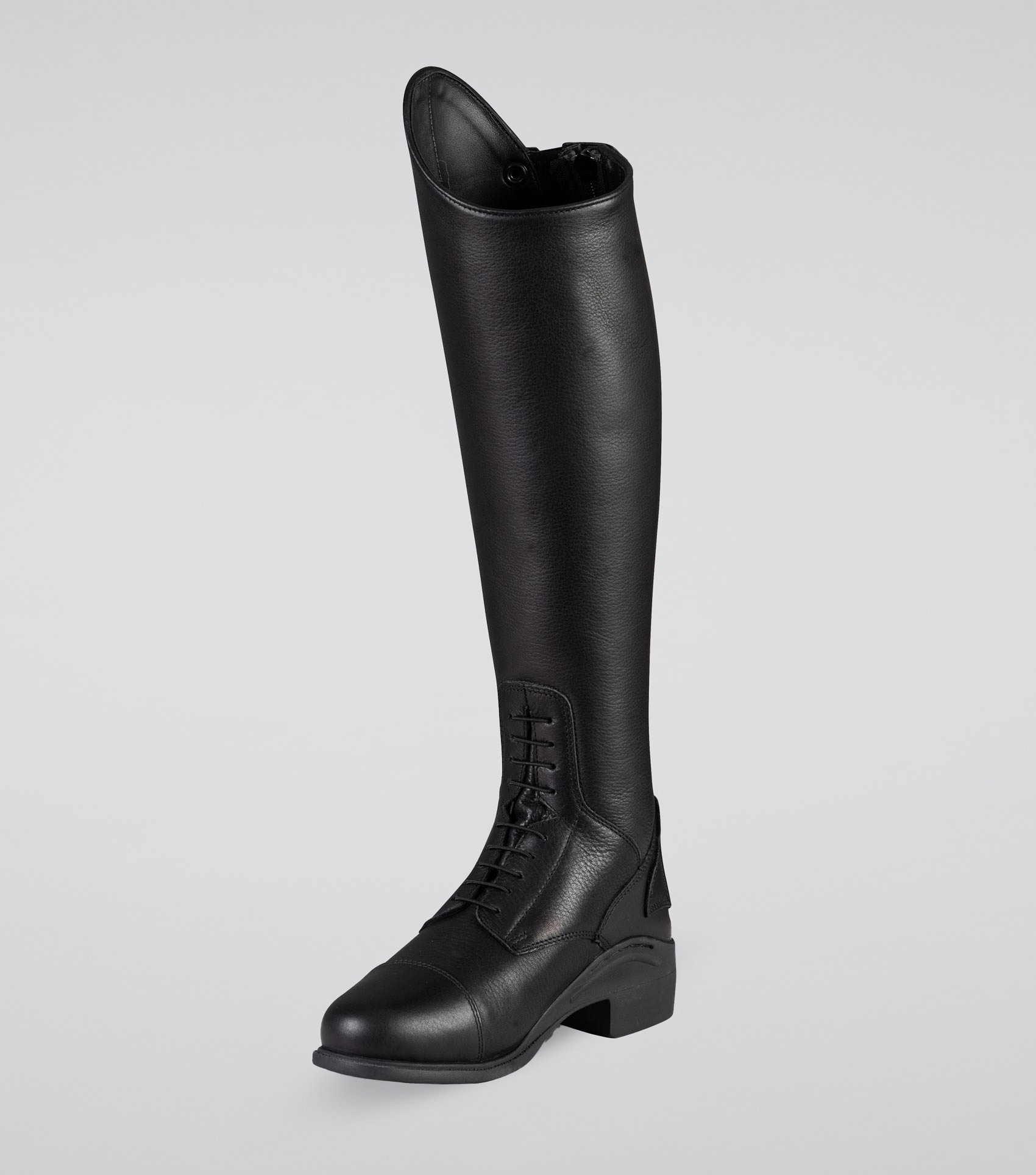 Women's Leather Field Tall Riding Boots - Image 10
