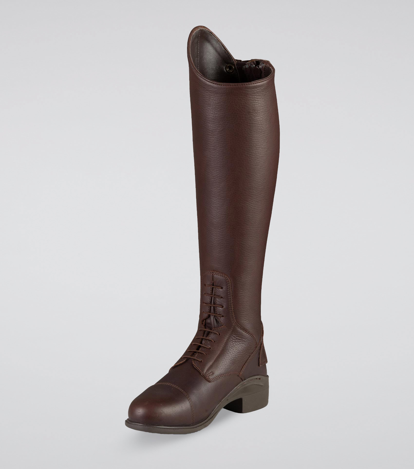 Women's Leather Field Tall Riding Boots - Image 6