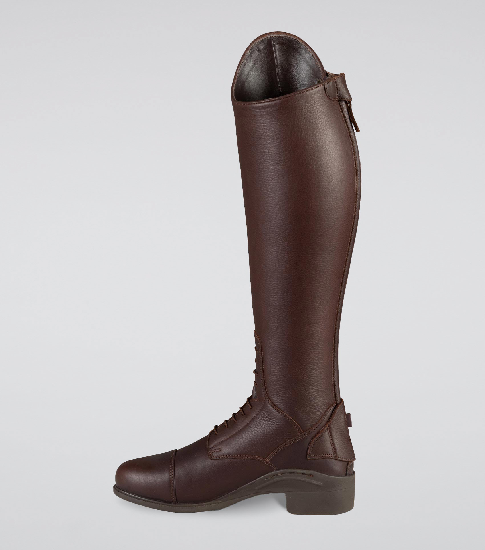 Women's Leather Field Tall Riding Boots - Image 5