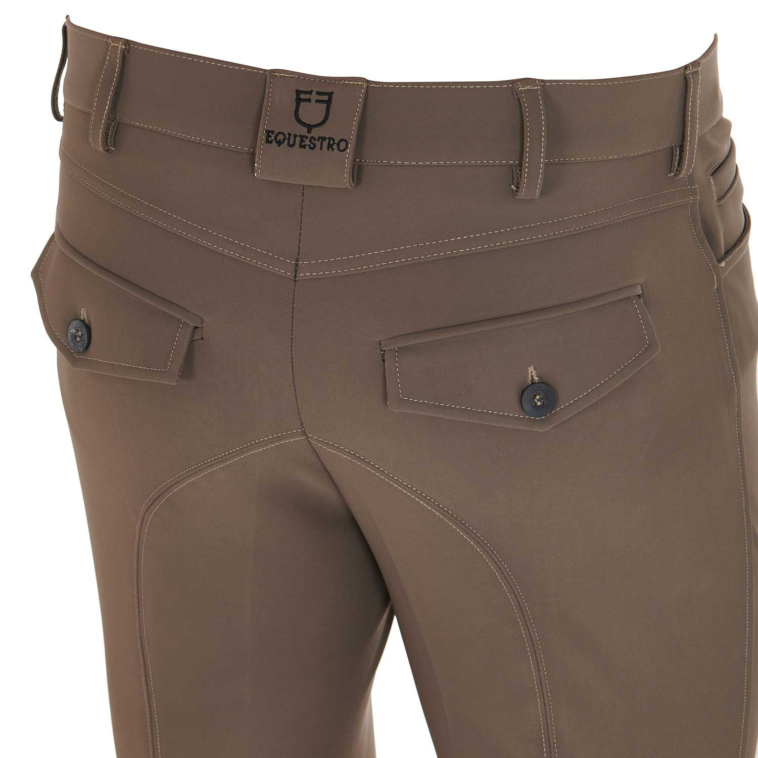 Men's Slim Fit Grip Breeches with Logo - Image 12