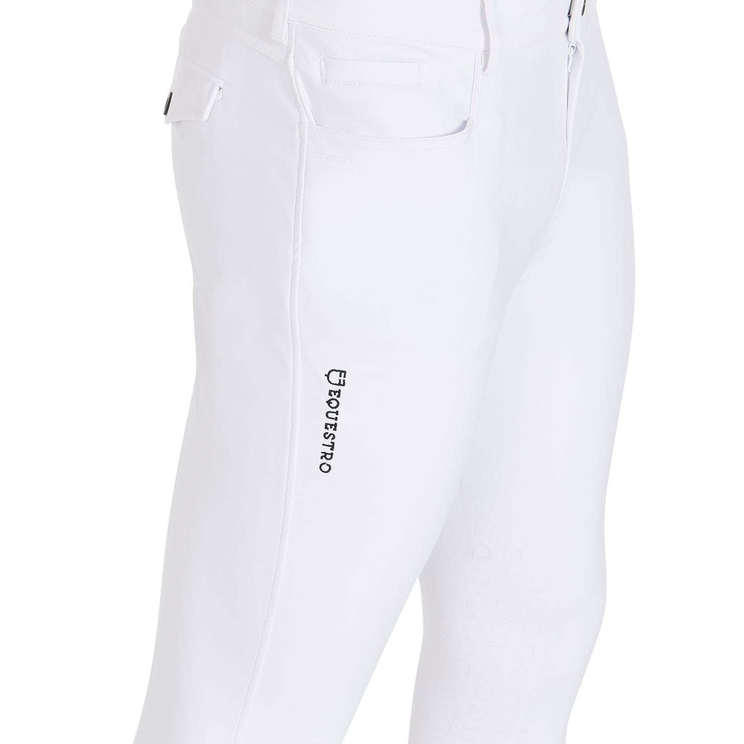 Men's Slim Fit Grip Breeches with Logo - Image 9