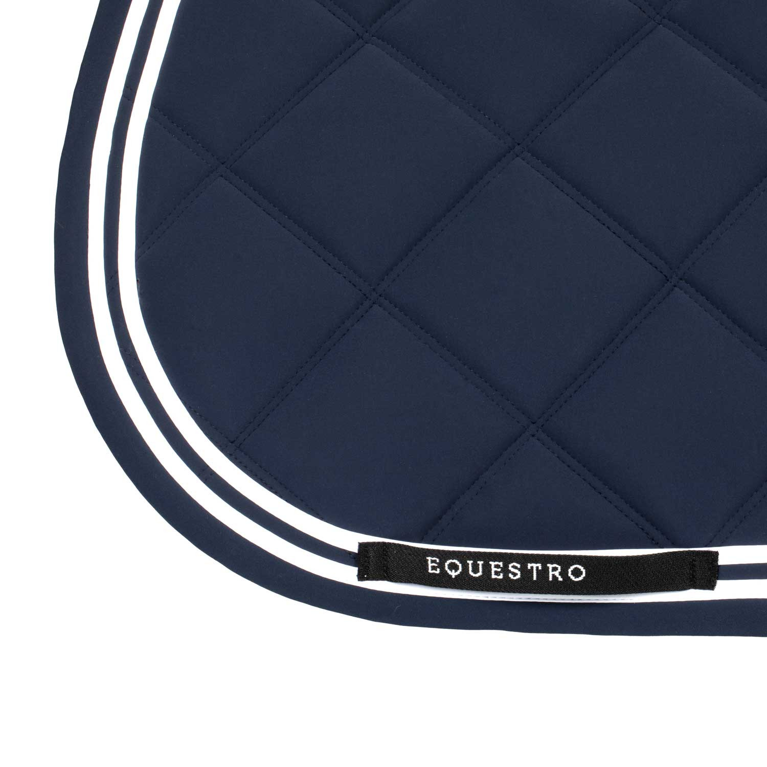 Double Stripes Jumping Saddle Pad in Technical Fabric + Earnet - Image 6