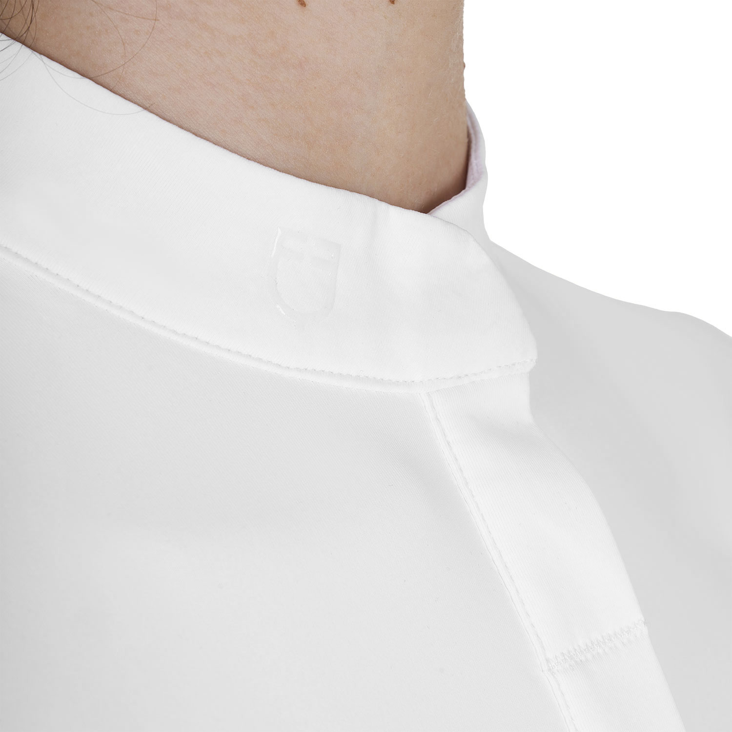Girls' Slim Fit Competition Polo Shirt with Buttons - Image 3