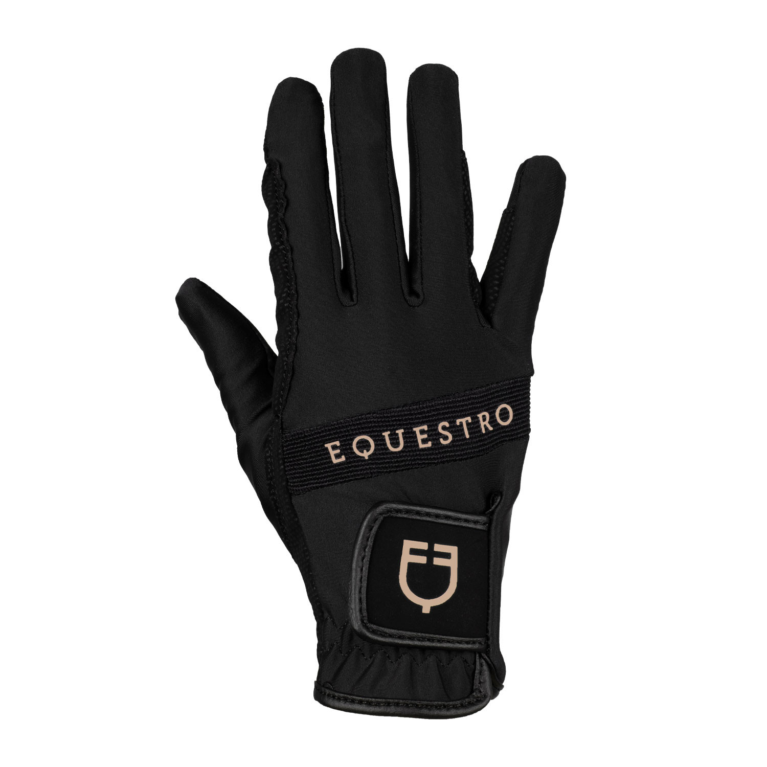 Gloves in Technical Fabric with Oxford Tan Logo