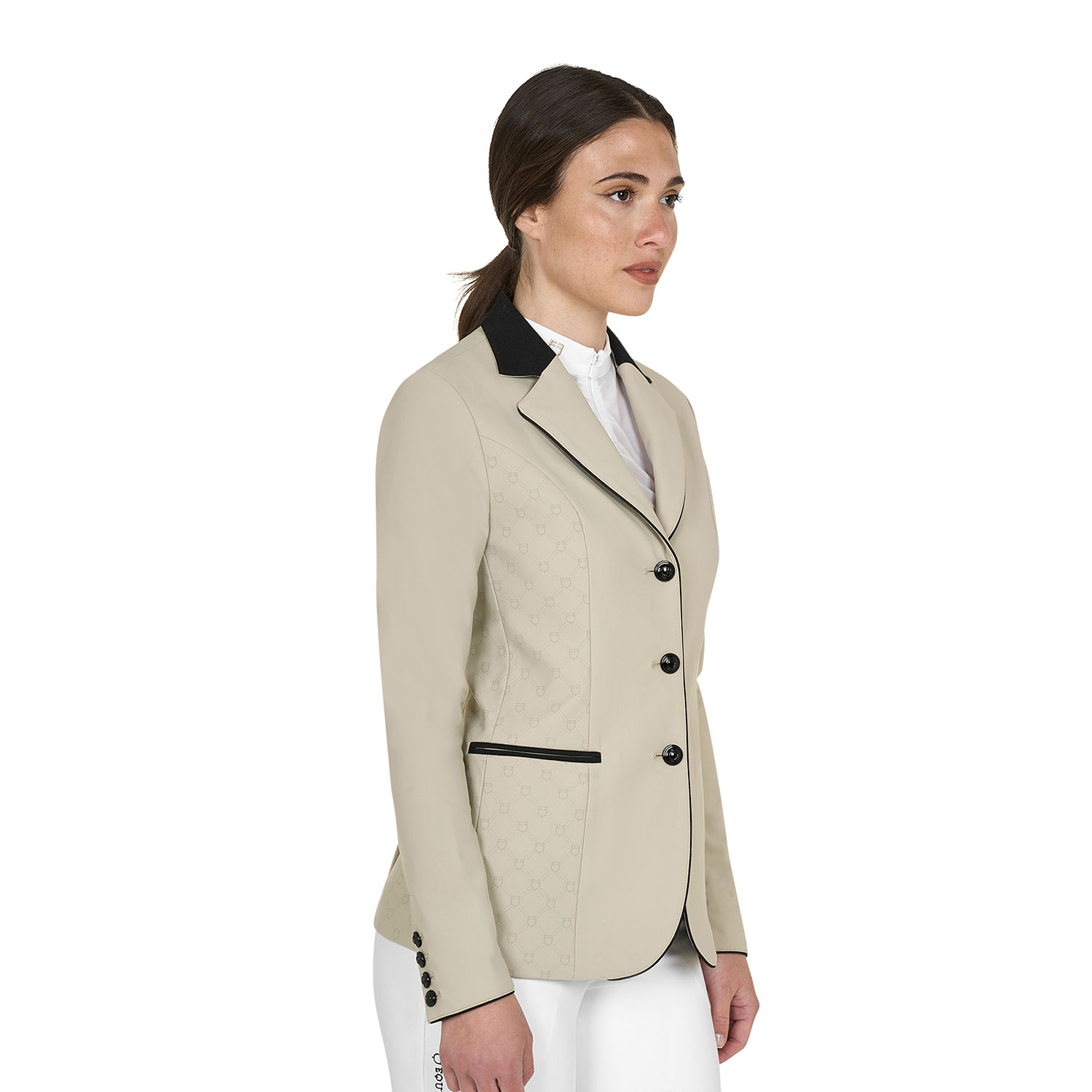 Women's Monogram Competition Jacket with 3-Buttons