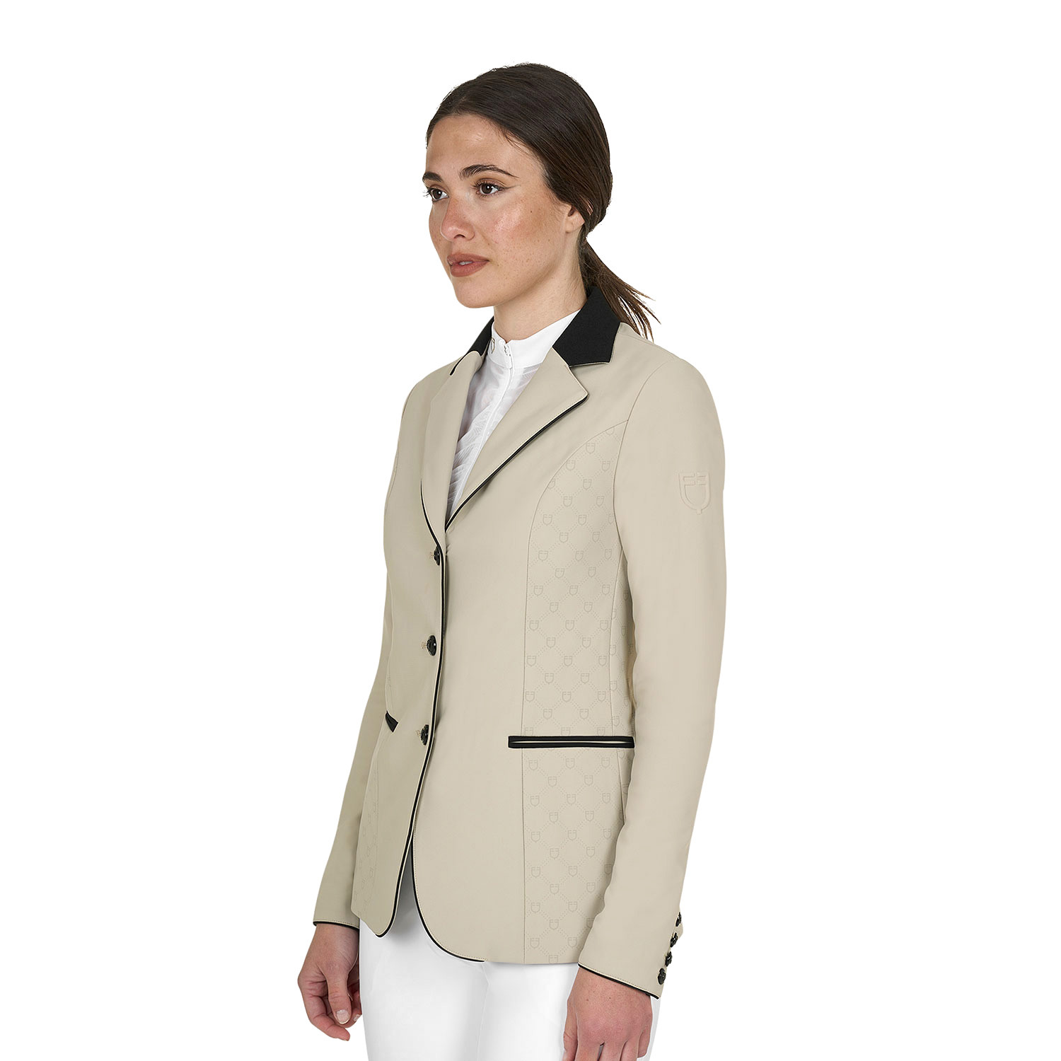 Women's Monogram Competition Jacket with 3-Buttons - Image 10