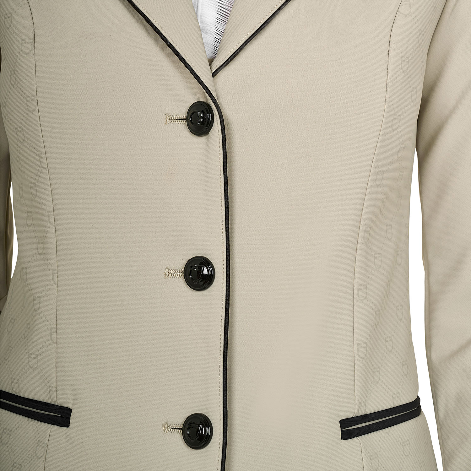 Women's Monogram Competition Jacket with 3-Buttons - Image 9