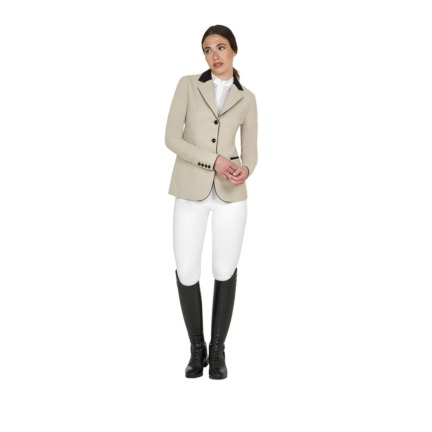 Women's Monogram Competition Jacket with 3-Buttons - Image 8