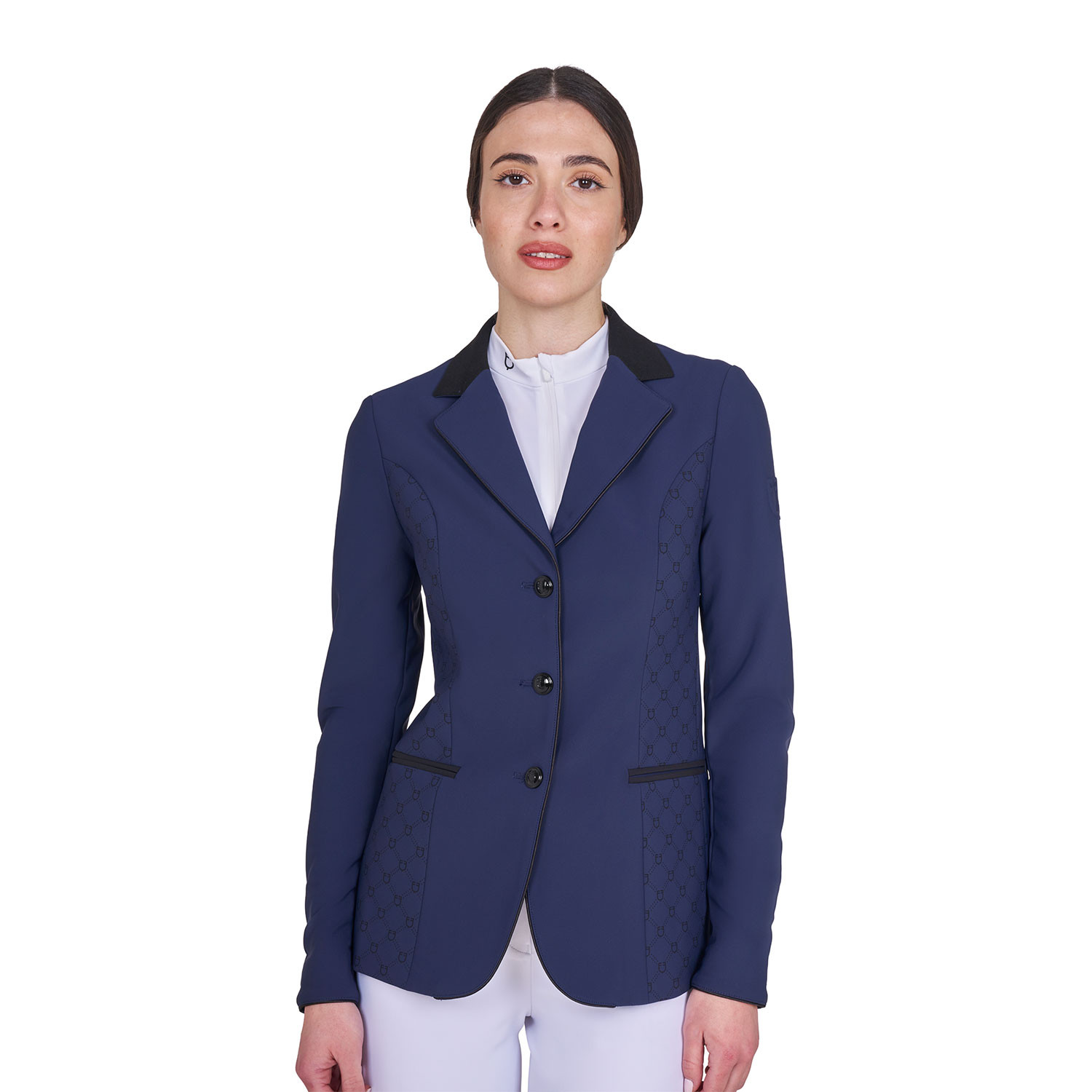 Women's Monogram Competition Jacket with 3-Buttons - Image 7