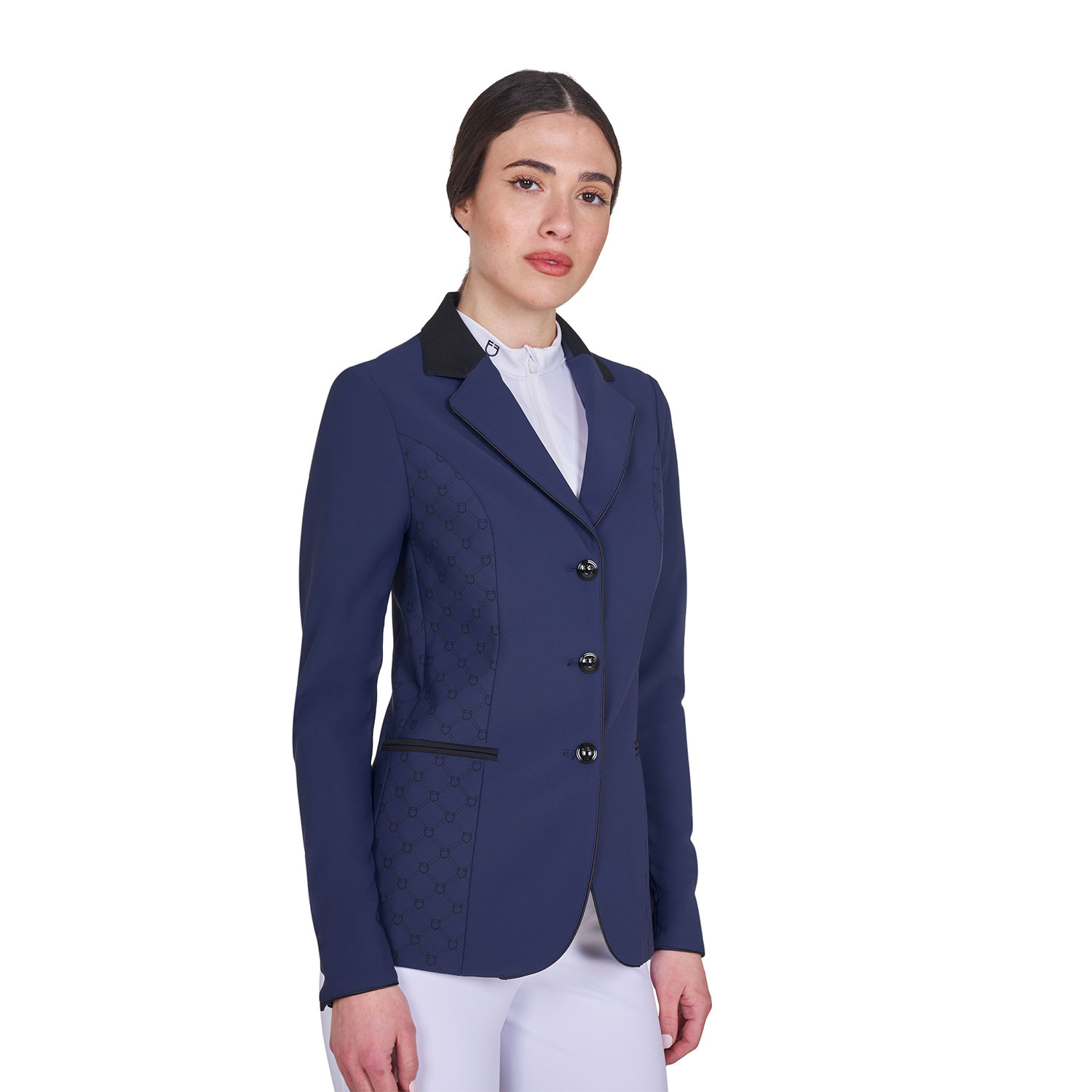 Women's Monogram Competition Jacket with 3-Buttons - Image 2
