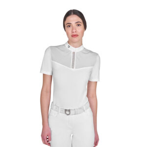Women's Slim Fit Competition Shirt with Silk-like Fabric
