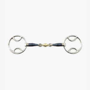 Blue Sweet Iron Bevel Bit with Brass Alloy Lozenge 5"
