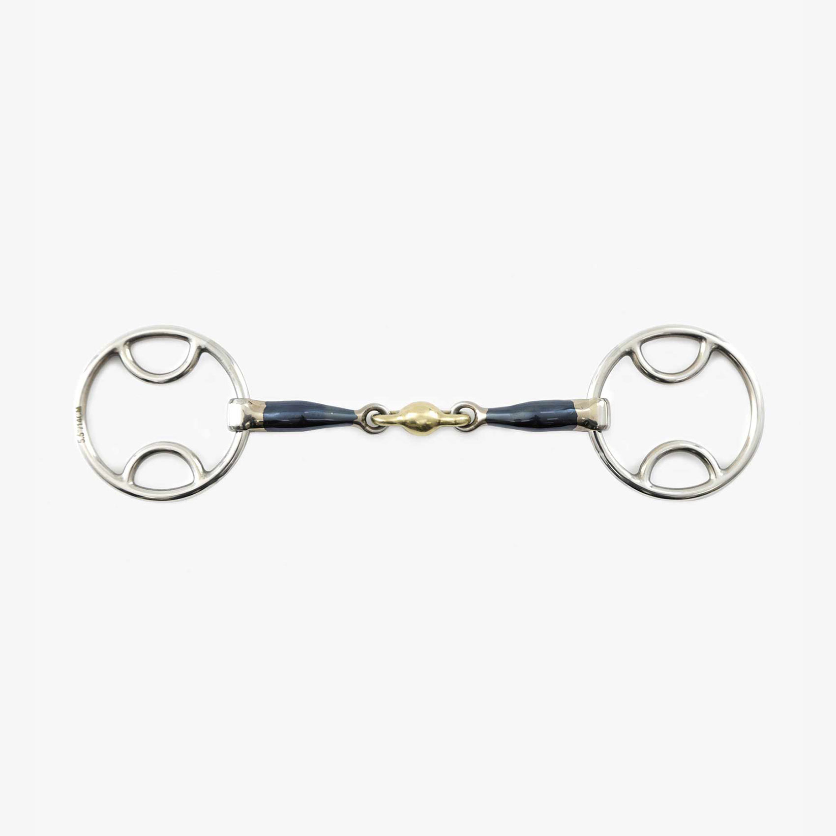 Blue Sweet Iron Bevel Bit with Brass Alloy Lozenge 5"